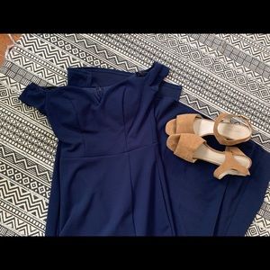 Navy blue Windsor dress!